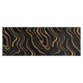 thumbnail image 1 of Black Gold Marble Pattern Kitchen Rug Mat,Kitchen Runner Rugs Non Skid Washable,Decorative Kitchen Floor Mats for Kitchen,Sink,Laundry,17"X47", 1 of 5