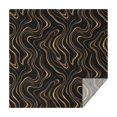 thumbnail image 1 of Black Gold Marble Pattern Square Tablecloth,Waterproof Square Table Cover,Wipeable Spillproof Washable Table Cover for Home Kitchen Party Decor 42"X42"(107x107cm), 1 of 6