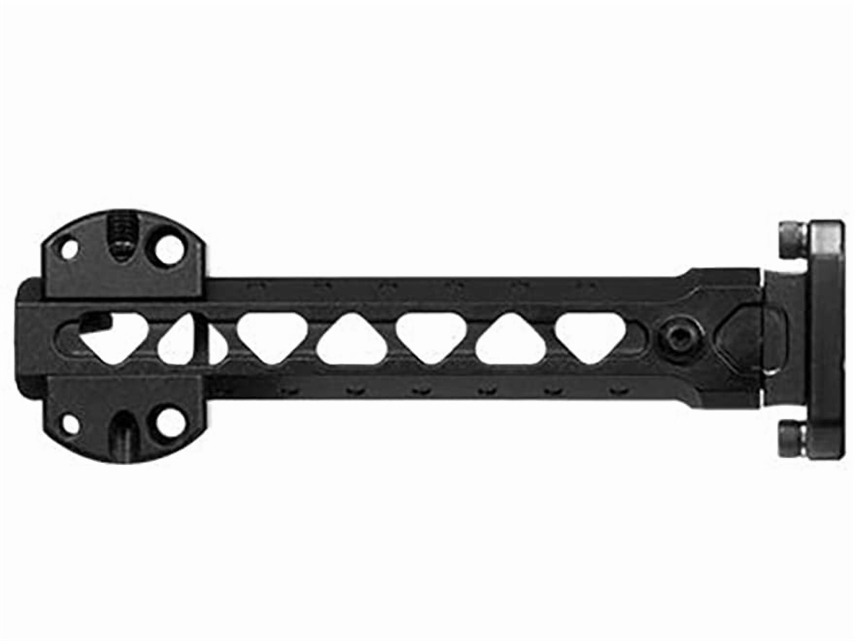 Black Gold Movable Sights Dovetail Bar and Base 6"