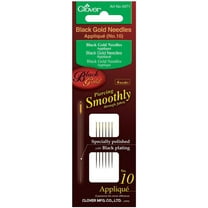 Black Gold Needles Appliqué/Sharps (No. 10)