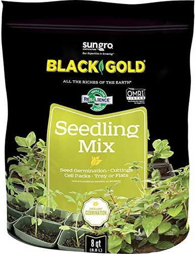 Black Gold Organic Seed Starter Mix 8 qt. - Case of: 8; Each Pack Qty: 1;