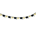 thumbnail image 1 of Black and Gold Party Decorations, 2026 Graduation Decorations, Black Glitter Star Graduation Cap Graduation Banners Garland for Congratulation Graduations Party Supplies, School, Home, Car Decor, 1 of 2