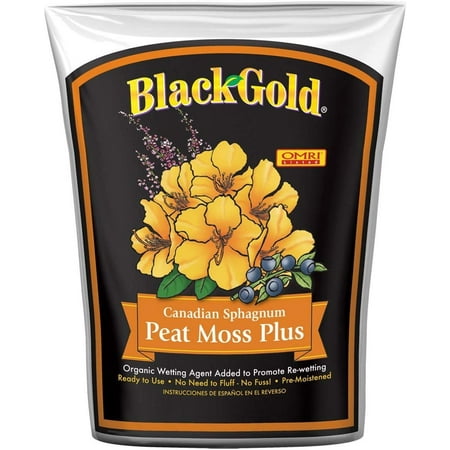 Black Gold Peat Moss Bag 8 Qt