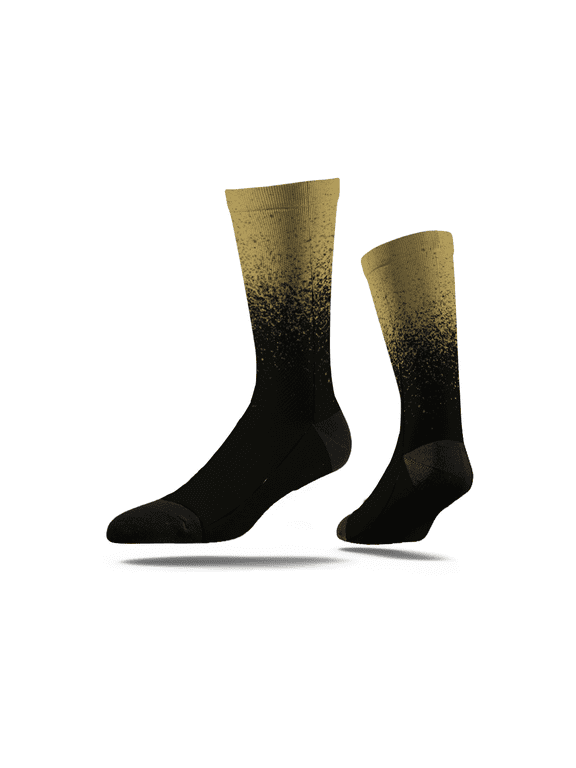 Black & Gold Premium Crew Socks | Remarkably Comfortable and Made to Last! | Makes a great gift!