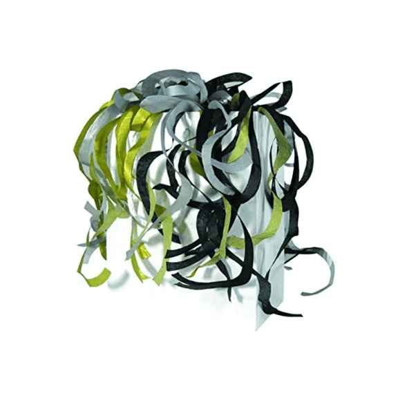 Black/Gold/Silver Balloon Tail Bag Filler (42"High) By Forum