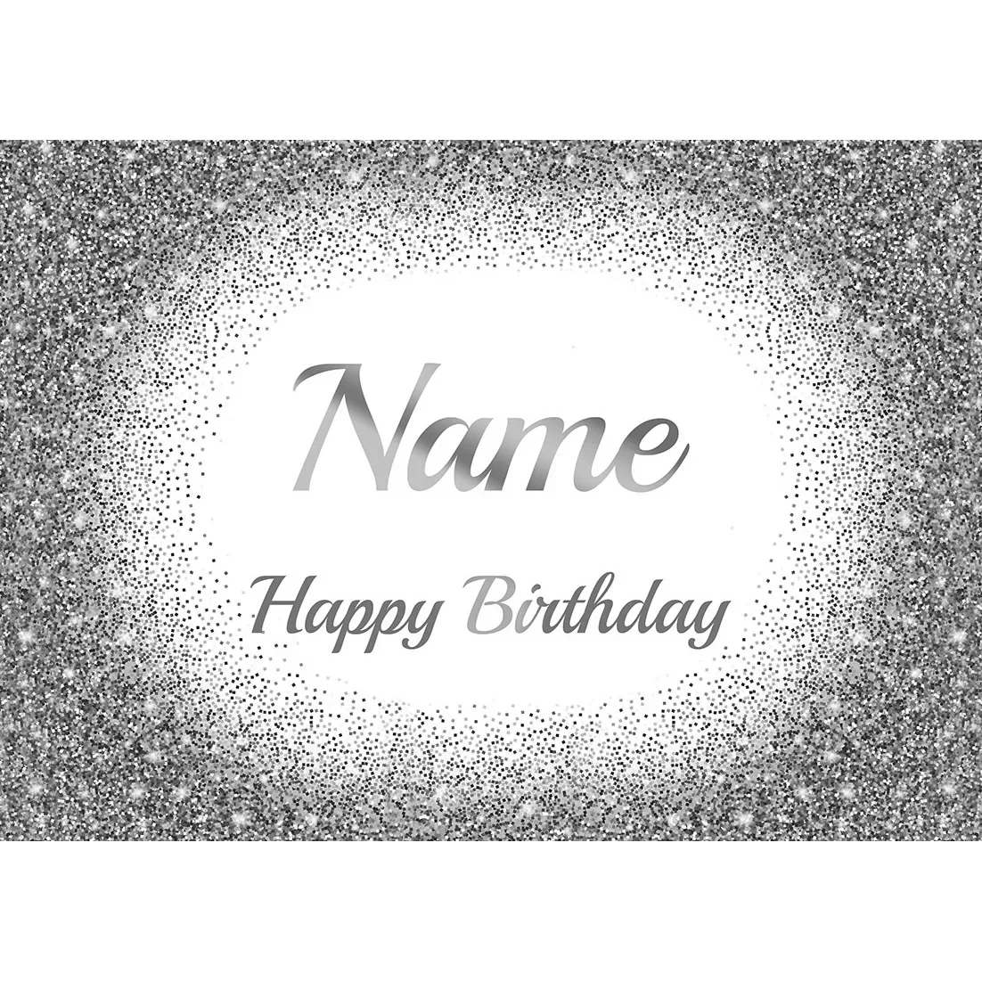 red silver custom photo name Congratulations backdrop main image 1