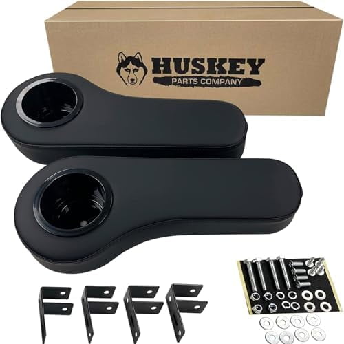 Black Golf Cart Arm Rest Cup Holder Compatible with Yamaha Club Car EZ-GO Rear Seats$$Sport & Recreation Other