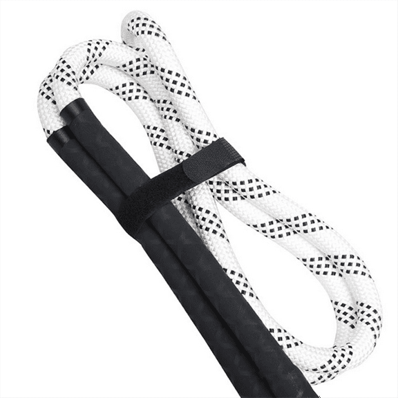 Black Golf Power Rope Swing Fitness Rope Improves Swing Speed and Strength and Improves Swing Rhythm