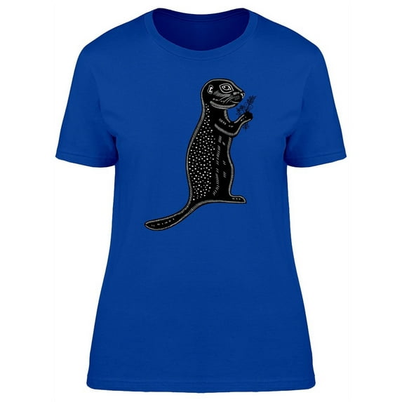 Black Gopher With Crowberry T-Shirt Women -Image by Shutterstock, Female Large