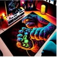 thumbnail image 1 of Black Gorilla Gaming Rug - Ideal for Boys' Gamer's Bedroom,Perfect for E-Sports Game Room or Gamer Boy Bedroom Room80x60in, 1 of 3