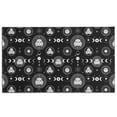 thumbnail image 1 of Black Gothic Moon Star Face Pattern Door Rugs,Washable Non Slip Door Mats Indoor,Decorative Door Mats,Entry Mat Indoor for Entrance,Bedroom,Kitchen,Bathroom,17"x30", 1 of 6