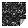 thumbnail image 1 of Black Gothic Skull Cat Pattern Square Tablecloth,Waterproof Square Table Cover,Wipeable Spillproof Washable Table Cover for Home Kitchen Party Decor 60"x60"(152x152cm), 1 of 6