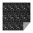 thumbnail image 1 of Black Gothic Skull Spider Pattern Square Tablecloth,Waterproof Square Table Cover,Wipeable Spillproof Washable Table Cover for Home Kitchen Party Decor 60"x60"(152x152cm), 1 of 6