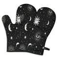 thumbnail image 1 of Black Gothic Sun Moon Eye Pattern Shower Curtain OneSize ,Bathroom Decorative Shower Curtains Set with 12 Hooks,Modern Waterproof Washable Shower Curtain, 1 of 7