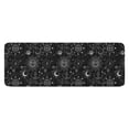 thumbnail image 1 of Black Gothic Sun Moon Pattern Kitchen Rug Mat,Kitchen Runner Rugs Non Skid Washable,Decorative Kitchen Floor Mats for Kitchen,Sink,Laundry,17"x47.2", 1 of 7