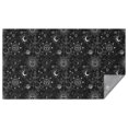thumbnail image 1 of Black Gothic Sun Moon Pattern Rectangle Tablecloth 60"x102",Waterproof Polyester Rectangle Table Cloth, Wipeable Spillproof Polyester Tablecloth for Dining, Camping, Indoor and Outdoor, 1 of 6