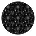 thumbnail image 1 of Black Gothic Sun Moon Pattern Round Fitted Tablecloth with Elastic Edge,Dining Table Cover Waterproof,Outdoor Round Tablecloth for Camping,Dining,Indoor and Outdoor, 1 of 7