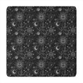 thumbnail image 1 of Black Gothic Sun Moon Pattern Square Fitted Tablecloth with Elastic Edge,Square Table Cover,Washable Elastic Table Cover for Home Kitchen Party Decor 34"x34", 1 of 6