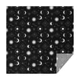 thumbnail image 1 of Black Gothic Sun Moon Star Pattern Square Tablecloth,Waterproof Square Table Cover,Wipeable Spillproof Washable Table Cover for Home Kitchen Party Decor 60"x60"(152x152cm), 1 of 6