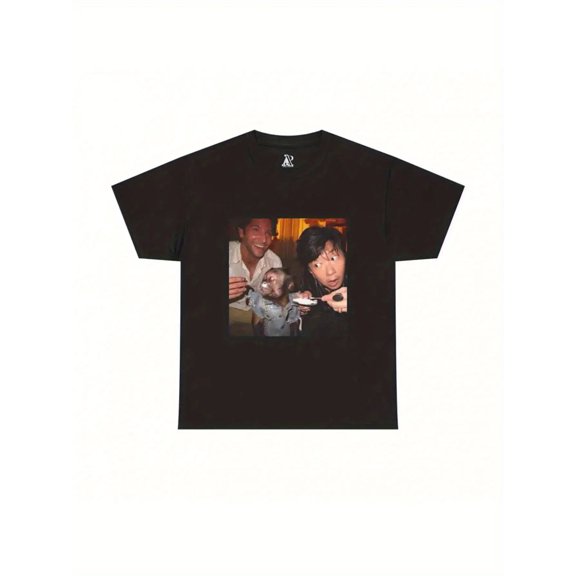 Black Graphic T-Shirt Inspired by The Hangover Movie, Showcasing Memorable Moments, Short Sleeves for Adults, Ideal for Relaxed Weekend Trips - Unisex, Suitable for Year-Round Wear