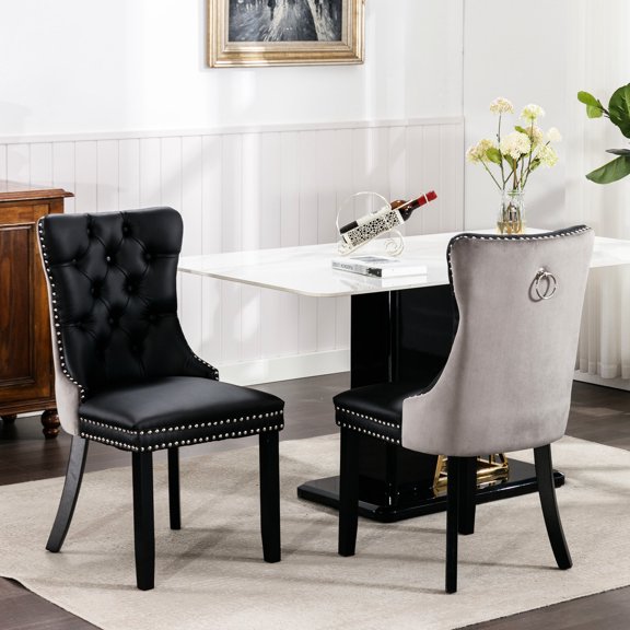 Black+Gray Color / Modern Interiors / Adds Sophistication