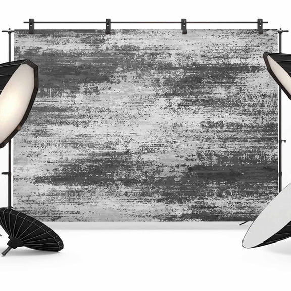 Black Gray Photography Backdrop 7x5FT, Abstract Smoky Texture Distressed Mottled Art Photo Backdrops, Background for Photography Studio Photo Studio Background, Back Drop for Photoshoot