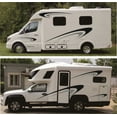 thumbnail image 1 of Black + Gray Stickers Body Side Vinyl Graphics Decals Kit for Camper RV Trailer, 1 of 5
