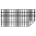 thumbnail image 1 of Black Gray and White Checkered Pattern Rectangle Tablecloth 60"x120",Waterproof Polyester Rectangle Table Cloth, Wipeable Spillproof Polyester Tablecloth for Dining, Camping, Indoor and Outdoor, 1 of 6