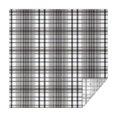thumbnail image 1 of Black Gray and White Checkered Pattern Square Tablecloth,Waterproof Square Table Cover,Wipeable Spillproof Washable Table Cover for Home Kitchen Party Decor 52"x52"(132x132cm), 1 of 6