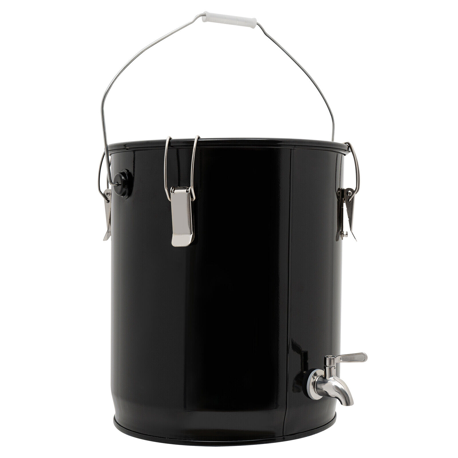Black Grease Disposal Bucket Fryer Grease Bucket 6 Gallon/22.7L Fryer