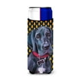 thumbnail image 1 of Black Great Dane Puppy Candy Corn Halloween Ultra Hugger for slim cans, 1 of 6