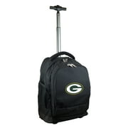 Black Green Bay Packers 19 Premium Wheeled Backpack