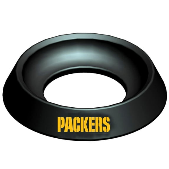 Black Green Bay Packers Bowling Ball Cup