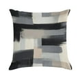 thumbnail image 1 of Black And Grey Abstract Art Artwork Pillow Covers,Black And Grey Abstract Art Artwork Throw Pillow Covers 18"×18" ,Living Room Sofa Couch Pillow Covers,Decorative Pillow Covers, 1 of 7