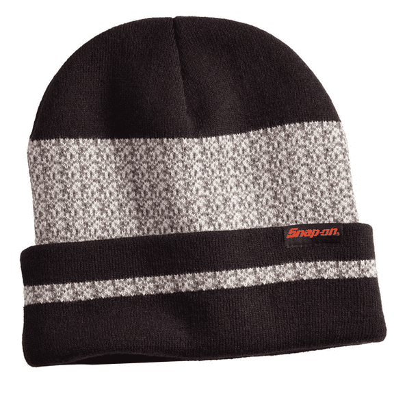Black/Grey Beanie Snap-on Tools for Men/Women