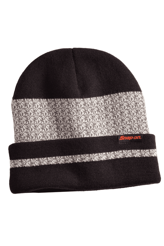 Black/Grey Beanie Snap-on Tools for Men/Women