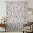 thumbnail image 1 of Black Grey Branches Sheer Curtains 72 Inches Long, Vintage Art Farmhouse Light Filering Curtains, Breathable Simi Curtain Privacy Drapes for Living Room Bedroom Lightweight Window Treatment, 1 of 9