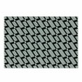 thumbnail image 1 of Black and Grey Cutting Board, Monotone Diagonal Rectangle Geometric Shapes Pattern on Black Background, Decorative Tempered Glass Cutting and Serving Board, Small Size, Black and Grey, by Ambesonne, 1 of 1