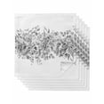 thumbnail image 1 of Black Grey Eucalyptus Leaves Cloth Napkins Washable Set of 6, Spring Summer Botanical Floral Reusable Dinner Table Napkins Cloth Bulk for Weddings Kitchen Restaurants Hotel Events Party 20 x 20 Inch, 1 of 9