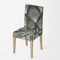 thumbnail image 1 of Black Grey Flowers Dining Chair Covers Vintage Mandala Stretch Chair Covers for Dining Room Set of 4,Abstrat Geometric Dining Chair Slipcover Washable Removable for Kitchen,Hotel,Restaurant, 1 of 5