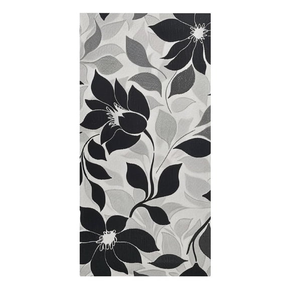 Black Grey Gray Flower Microfiber Beach Towel Absorbent Compact Towels for Swimming Pool Beach Travel Things for Vacation Essentials Adult Gift,61.430.3Inch