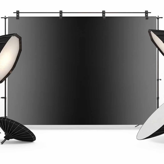 Black Grey Ombre Backdrop for Photoshoot,Photography Photo Studio Background Wall Backdrop,Gradient Contemporary Abstract Art Back Drop Banner Panel for Portraits Wedding Party Live Streaming 7x5Ft