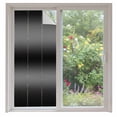Black Grey Ombre Window Privacy Film, Modern Gradient Solid Color ...