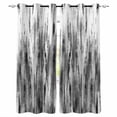 thumbnail image 1 of Black Grey Vintage Blackout Curtains 54 Inch Length 2 Panels Set for Living Room Bedroom, Retro Abstract Art Room Darkening Window Curtains Thermal Insulated Black Out Curtain 52"x54", 1 of 8