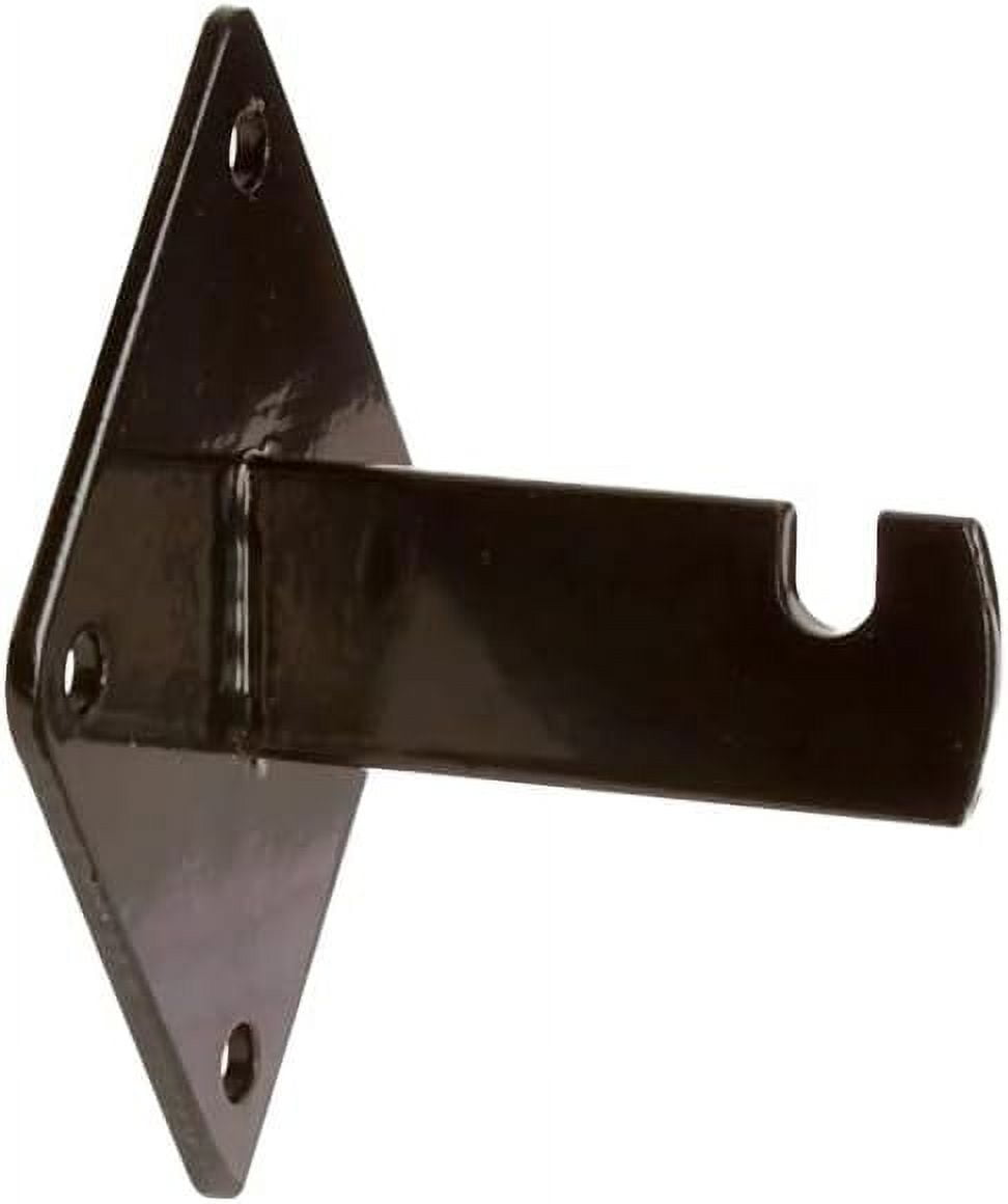 Black Gridwall Mount Brackets For Grid Or Slatgrid Panels, Ideal To