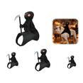 thumbnail image 1 of Black Grim Reaper Pet Rider Costume, Halloween Dog Dress Up Outfit, Funny Optical Illusion Clothes, Excellent For Pet Costume Contest(L Code), 1 of 8