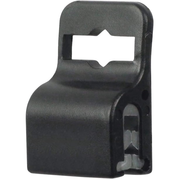 Black Gripper Card Holder Clamps for Standard Thickness ID Badge