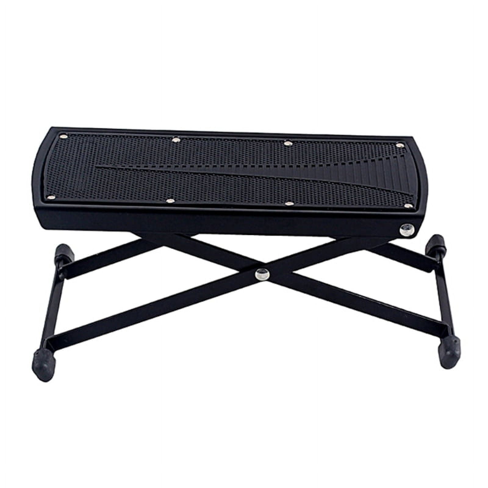 Black Guitar Footstools Folding Footstool Pedal for Classical Guitar Players