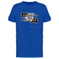 thumbnail image 1 of Black Guitar Rock Grunge T-Shirt Men -Image by Shutterstock, Male 3X-Large, 1 of 2