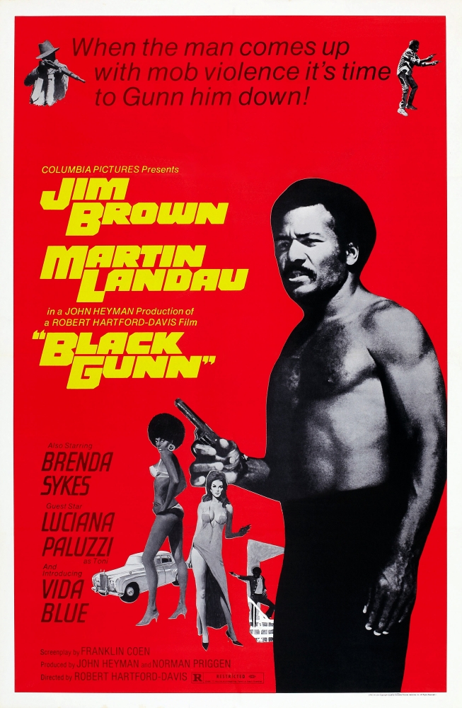 Black Gunn U Canvas Art - (11 x 17)